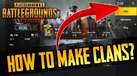 A Guide On How To Make A Clan In Pubg Mobile