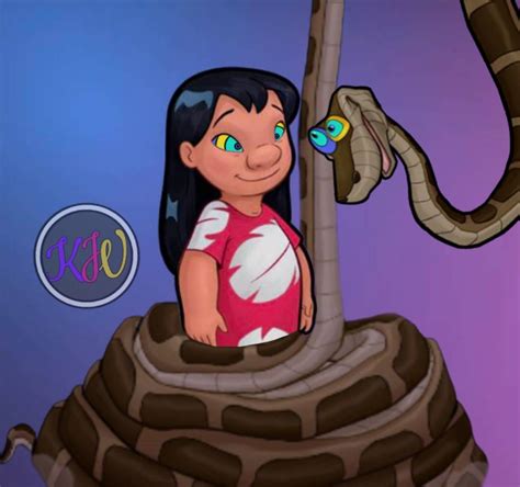Kaa hypnotize Lilo by KijanaJaneValentina on DeviantArt