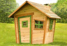 Cabane Maison Denfants En Bois Trait Sur Pilotis Winny X M