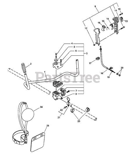 Echo Srm 2100 Echo String Trimmer Type 1 Sn 159491 999999 Optional Offset U Handle Kit