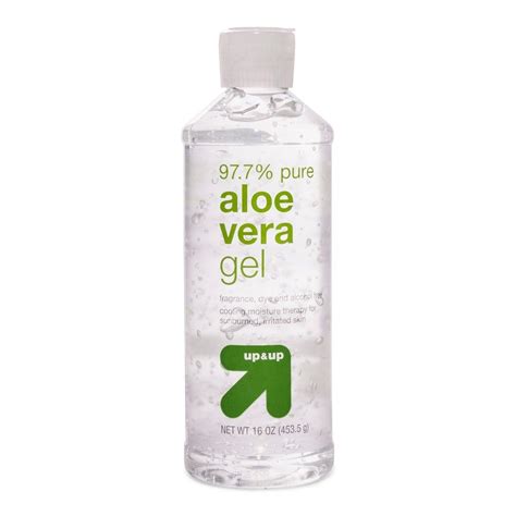 Clear Aloe Vera Gel 16oz Up And Up™ Pure Aloe Vera Gel Aloe Vera Gel Pure Aloe Vera