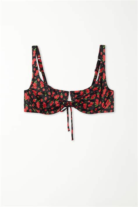 Reggiseno Bikini Balconcino Spicy Roses Balconcino Donna Tezenis Saldi Tezenis Italia