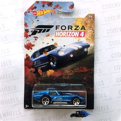 Hot Wheels Forza Horizon Shelby Cobra Daytona Coupe Shopee