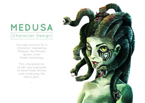 Medusa - Character Design on Behance