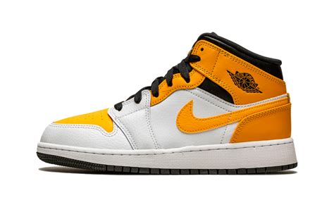 Venta Air Jordan 1 Mid Amarillas En Stock