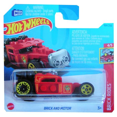 Hot Wheels 2023 Brick Rides 4 5 Brick And Motor