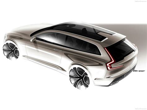 Volvo Estate Concept 2014 Sketch Automotive Sketch Official Release