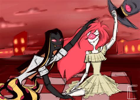 Cherri Bomb And Sir Pentious Hazbin Hotel 3 By 0lunafalls0 On