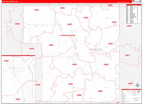 Maps of Portage County Wisconsin - marketmaps.com