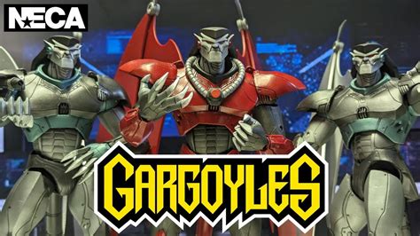 NECA Gargoyles Armored Xanatos Unboxing Review Of The 90 S Disney