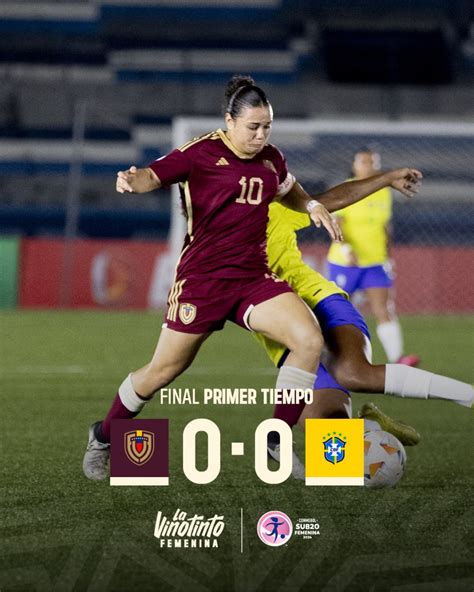 Venezuela Vs Brasil Femenino Sub 20 Resultado La Vinotinto Cae Por 2