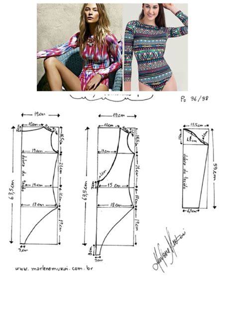 Moldes De Colant Imagens Padr Es De Vestu Rio Roupas Diy