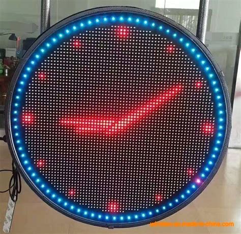 Creative Design Led Display Screen Ph125 P4 Round Led Screen Indoor