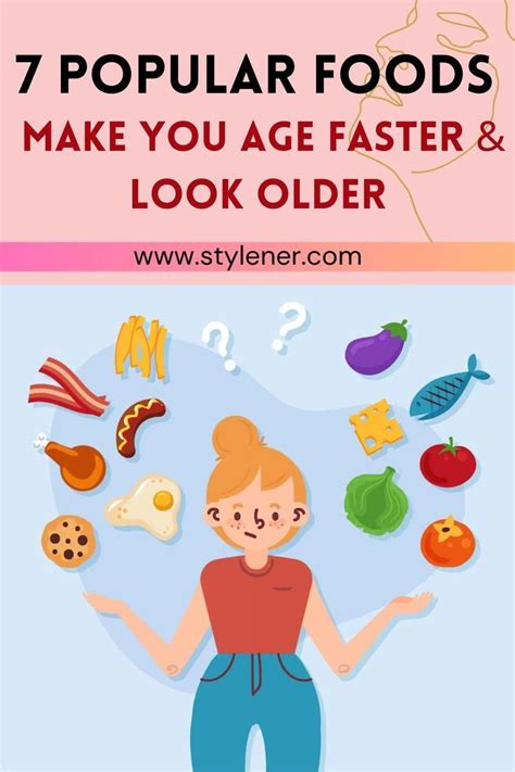 7 Popular Foods That Make You Age Faster & Look Older