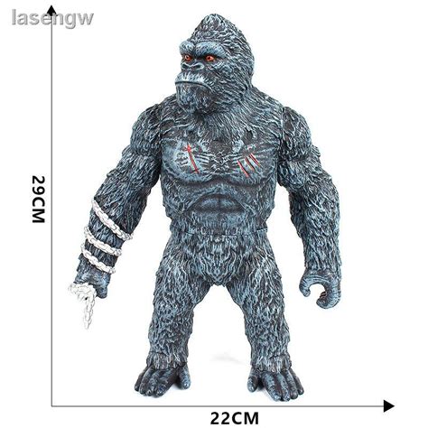 Figura Realista De King Kong Mountain Gorilla 2021 Juguetes Pintados A