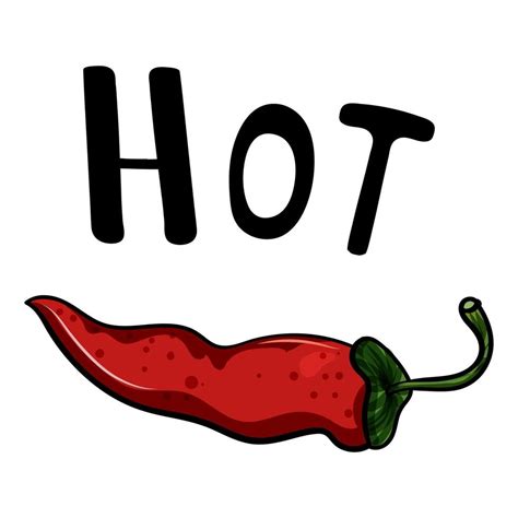 Mexican Hot Pepper 11336796 Vector Art At Vecteezy