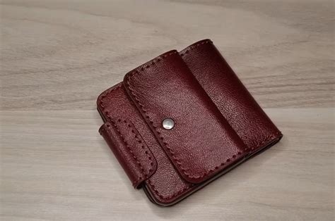 Free Pattern Wallet With Coin From Caspia Leather