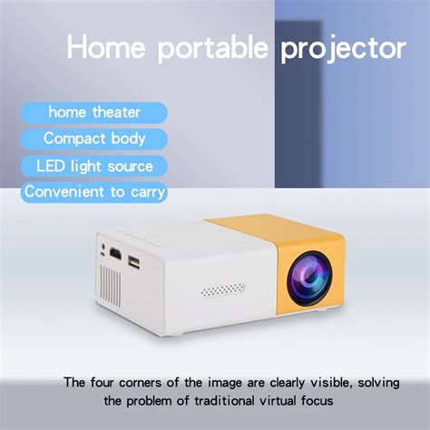 Projector Mini For Phone Portable Home Theater Murah Mini Projektor Led