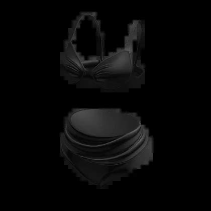Black Swimsuit Summer Bikini Roblox Item Rolimon S