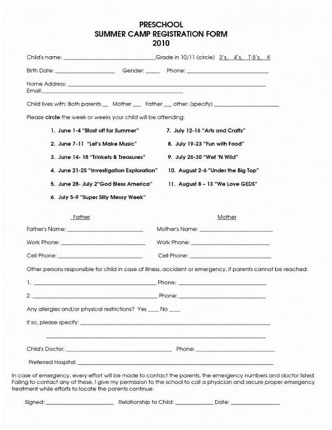 Printable Church Membership Form Template Pdf Minasinternational