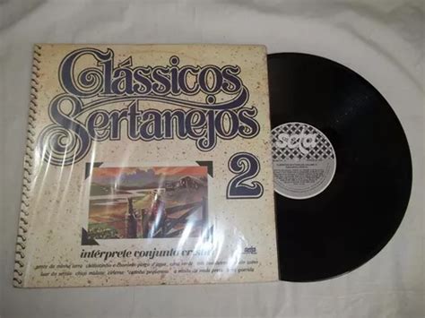 Lp Vinil Clássicos Sertanejos Volume 2 Coletanea