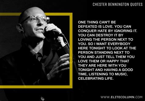 6 Chester Bennington Quotes That Will Inspire You (2023) | EliteColumn