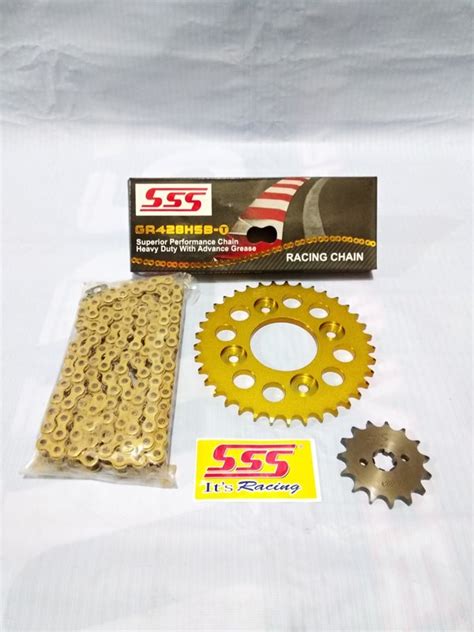 Jual Gear Set Sss Supra X Kharisma Hsbt Gold Di Lapak Vmj