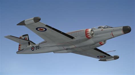 3D model avro canuck cf100 - TurboSquid 1584911