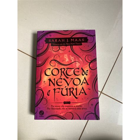 Livro Corte De N Voa E F Ria Vol Semi Novo Sarah J Maas Saga Acotar