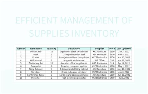 Efficient Salon Inventory Management For Seamless Operations Excel