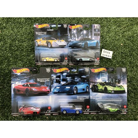 Hot Wheels 2022 Car Culture Exotic Envy Case M FPY86 957M 1 64 Set Of 5pcs Shopee Malaysia