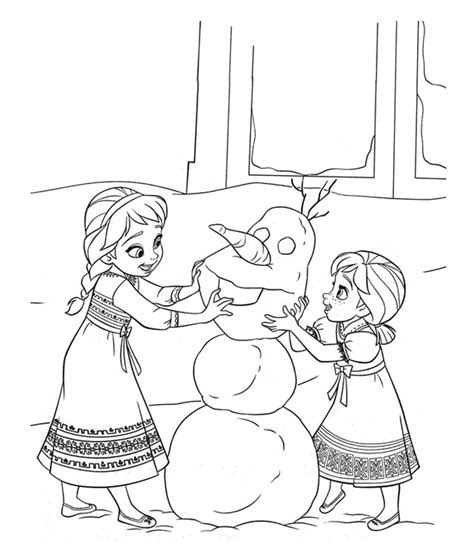 Coloriage Dessins Frozen