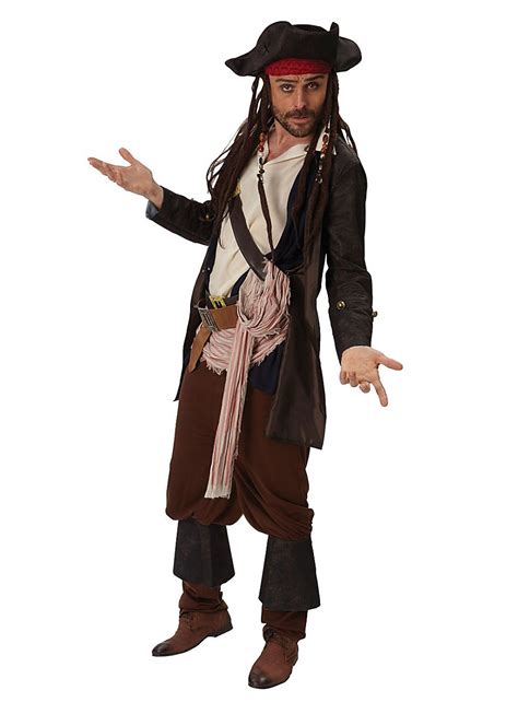 Pirates of the Caribbean Jack Sparrow Kostüm Deluxe maskworld