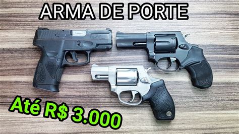 Arma de porte até 3 mil revólver ou pistola Taurus G2c vs RT 856 e