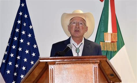 Imperante Actuar Contra Cárteles Ken Salazar Preocupa Control Del