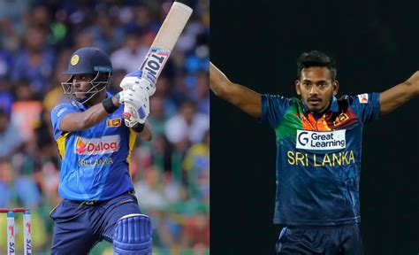 Chameera And Mathews Will Join The Sri Lanka Team For The Remainder Of