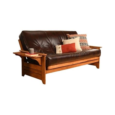 Copper Grove Dixie Oak Full Size 2 Drawer Futon Set With Mattress