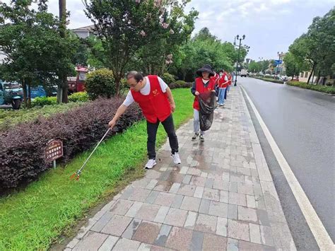 下渚湖街道 下渚湖街道（管委会）开展“学重要讲话•践初心使命”万名党员集中服务日暨强村局长助力人居环境大提升行动