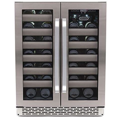 Whynter Bwr Ds Bottle Stainless Steel Dual Zone Built Wine