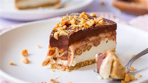 Snickers Ice Cream Cake Vegan Gf Youtube