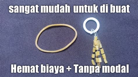 Cara Mudah Membuat Stopper Pancing Dari Getah Gelang Yamindoank