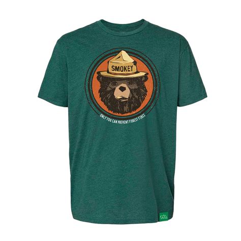 Smokey The Bear Apparel Clothing And Merch Wild Tribute