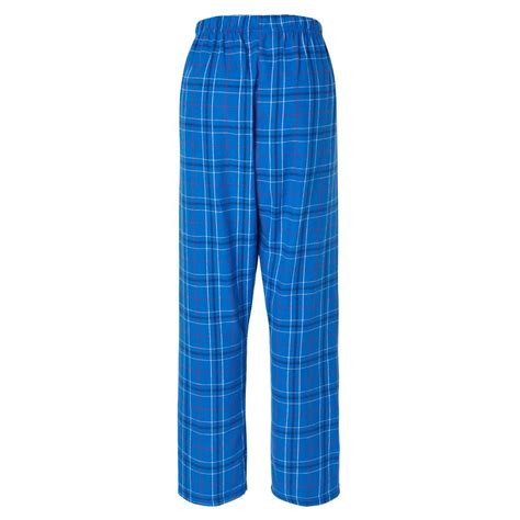 Boxercraft Bw6620 Womens Haley Flannel Pants Royal Field Day Plaid