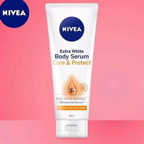 Nivea Extra White Body Serum Care Protect Homecare