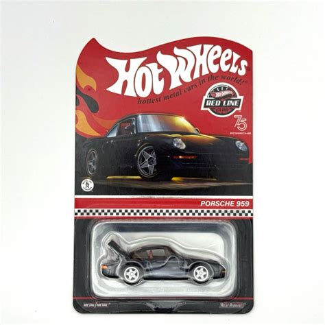 風火輪 Hot Wheels RLC 紅線俱樂部 1986 Porsche 959 黑 蝦皮購物