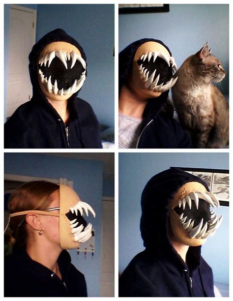 Truebluemeandyou Halloween And Cosplay Diys — Diy Monster Teeth Mask