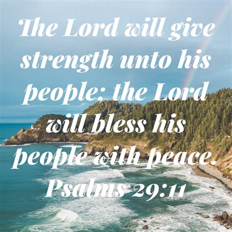 Psalm 29 King James Version Kjv Bible Verses Blessed Lord Inspire