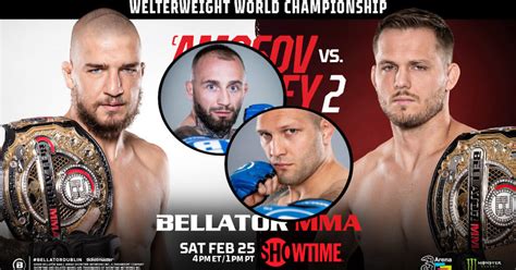 Bellator 291 z udziałem Niedzielskiego i Różańskiego karta walk