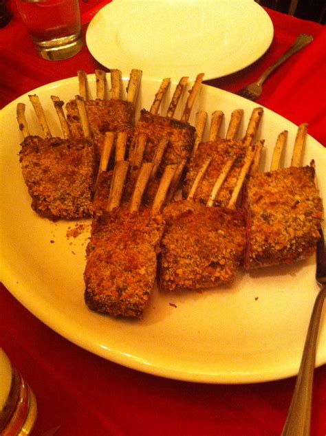 Creole Mustard And Herb Crusted Rack Of Lamb Crusted Rack Of Lamb No