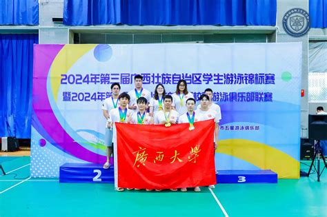 我校学子在2024年第三届广西壮族自治区学生游泳锦标赛中获佳绩（2024 05 22） 新闻中心